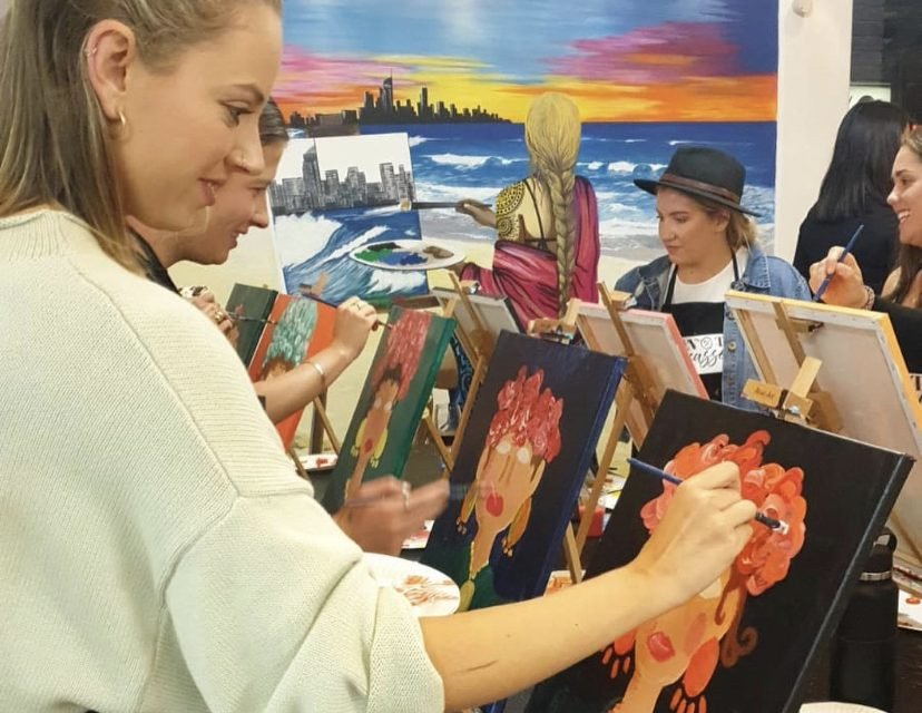 St. Michaels Fundraiser: Paint Night with Abbie