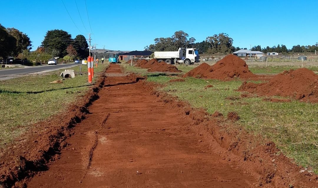 Progress on Daylesford-Coomoora Walking Trail