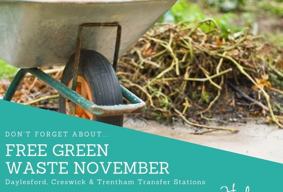 Free Green Waste Disposal in November