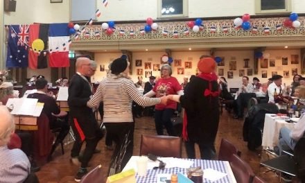 French National Day Party on Again at the Daylesford Town Hall