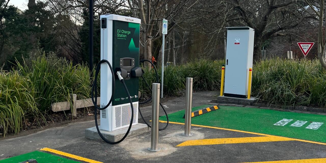 EV Charging Now at Mineral Springs Reserve