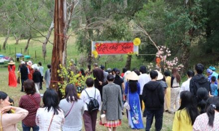 Celebrating the Lunar New Year at Stream Entering Monastery