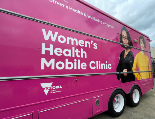 Mobile clinic saving Victorian women time and money